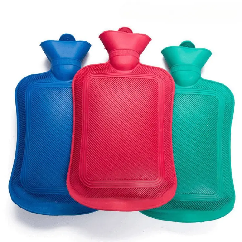 Hot Water Bottle Rubber Bag Cute Winter Warm Relaxing Safe Heat Cold Large Hot Water Bag Hand Feet Warmer Pocket