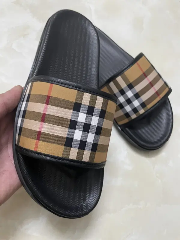 Dép quai ngang nam nữ dạng gò mẫu mới nhất năm 2024 - DéP - Slipper Đế Bằng Nhung 3