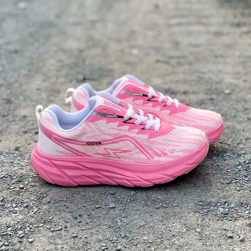 (HOT) Giày Chạy Bộ Goya Plus Hồng cánh sen Sneaker Sport Tập Thể Dục 0