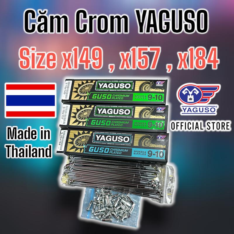 Căm Yaguso chính hãng nhập Thái Lan đủ size (x149,x157,x184 ) gắn xe Dream wave sirius exciter winner sonic raider