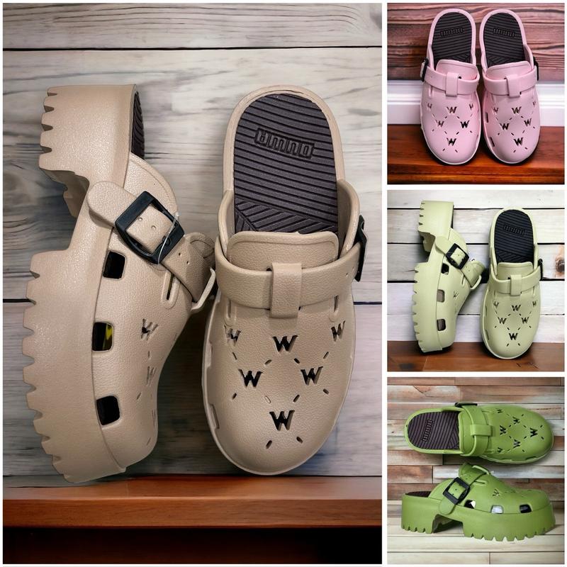  Dép sục nữ đế cao chống trơn trượt hàng Duwa 971 DéP Shoes 