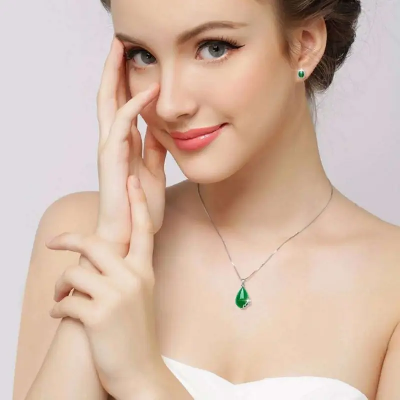 Vòng Cổ Mặt Dây Chuyền Hình Bướm, XIMILU, Thiết Kế Nguyên Bản Màu Xanh Lá Cây Và Đỏ, Dành Cho Nữ, Phụ Kiện Hàn Quốc, Thời Trang, Vòng Cổ Cặp Đôi, Dành Cho Nam Và Nữ, Phong Cách Giáng Sinh Dễ Thương Và Cổ Điển, Kuwintas 4