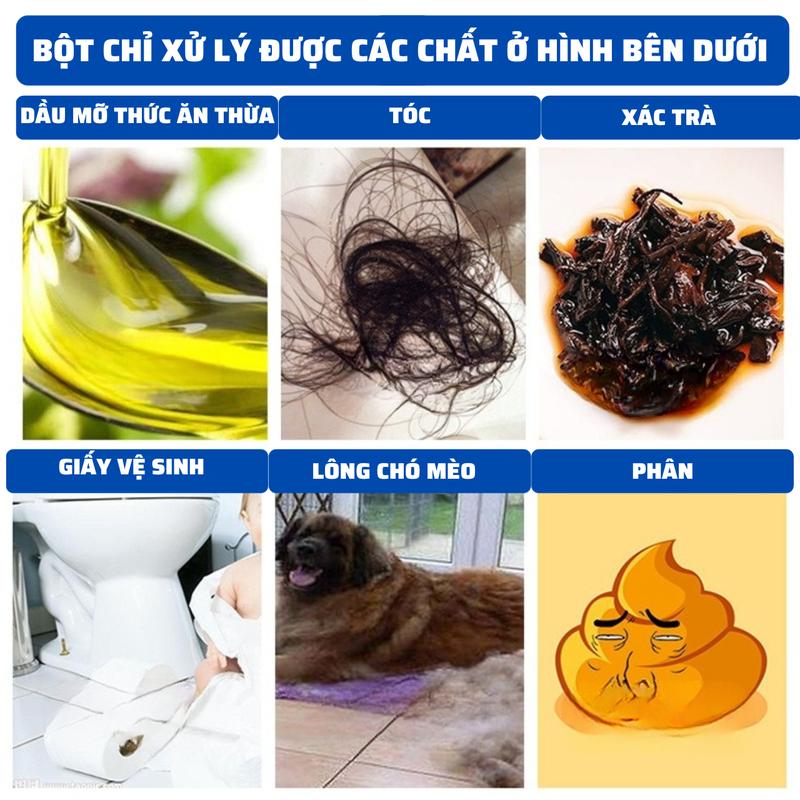 Product Introduction of Bột Thông Cống YUHAO ,Thông Bồn Cầu ,Bồn Rửa Chén Cực Mạnh  Làm Sạch và Thông Tắc Nghẽn Nhanh Chóng và khử mùi hôi hiệu quả 27