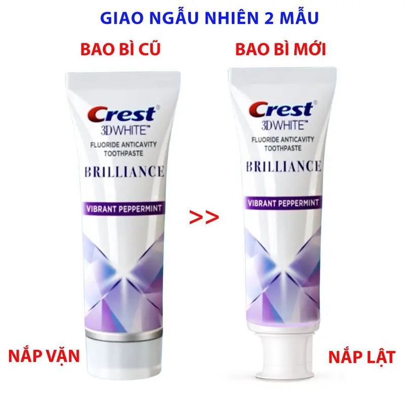 Kem đánh răng Crest 3D White Brilliance kem đánh trắng răng kem  đánh kem  dan kem  đánh miếng  dán tẩy trắng răng cây làm trắng răng beauty  clean sạc  máy thuốc  tẩy kem  đánh cao trắng răng tay  trang kem  đánh vật  tư kem  tẩy kem  đánh kem men  trắng 3