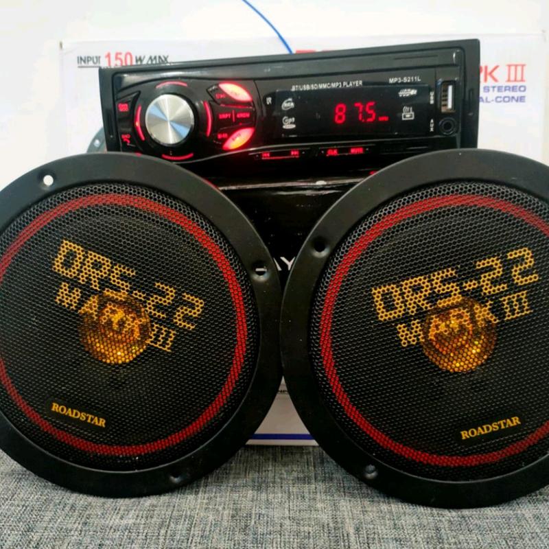PROMO PAKET LENGKAP TAPE MOBIL + 2 SPEAKER SUPER BASS BISA DIRUMAH & MOBIL 0