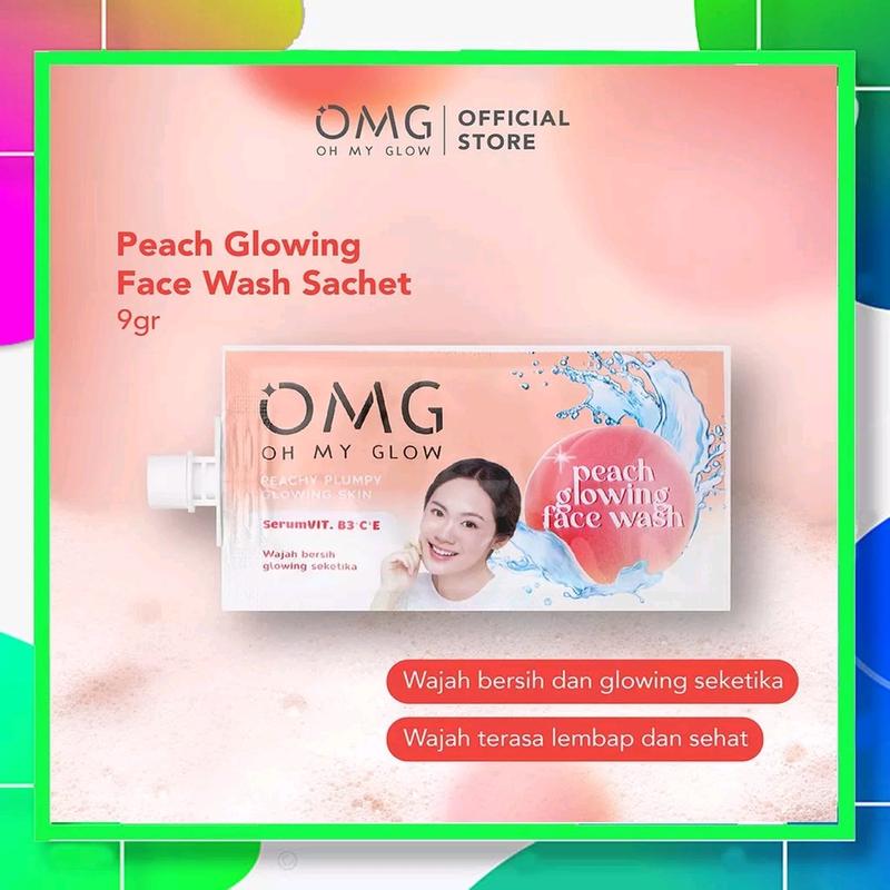 oh my glam facial wash 7.5 gram Membersihkan Wajah 0