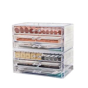 Penyimpanan Gincu Jenis Laci, Buku Merah Kecil Baharu, Penyimpanan Kosmetik Asrama, Kalis Habuk, Kotak Penyimpanan Mekap, Penyusun Pembayang Mata Supplies large capacity balkoni kotak & tong penyimpanan