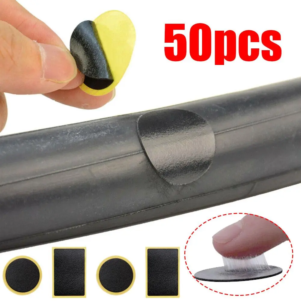 Tire Repair Round Patch Vulcanizing Bicycle Motor Car J2W8
