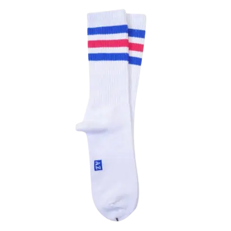[ TEBAL ] kaos kaki oldschool polos garis tiga panjang - kaos kaki skate polos strip panjang Dewasa Katun Nyaman Remaja Sporty 1
