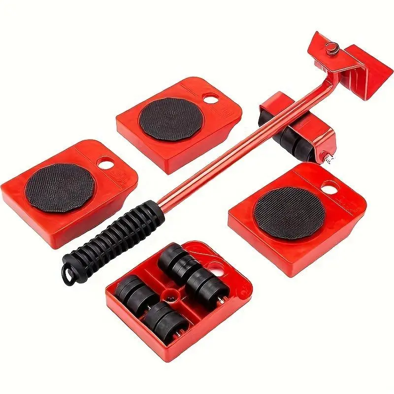 Furniture Moving Set, Efficient Pulley System for Easy Handling of Large & Heavy Items, Labor-saving Tools for Effortless Movement 4