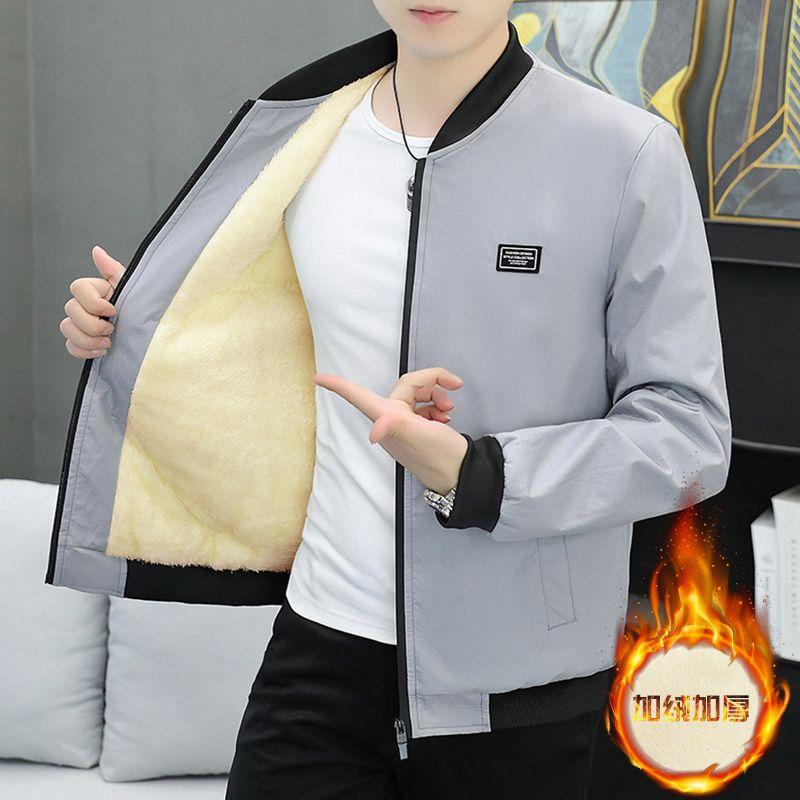 Áo khoác nam,Phong cách trẻ hàng ngày,Đồng phục bóng chày Man Jacket,Quần áo nam,, 4