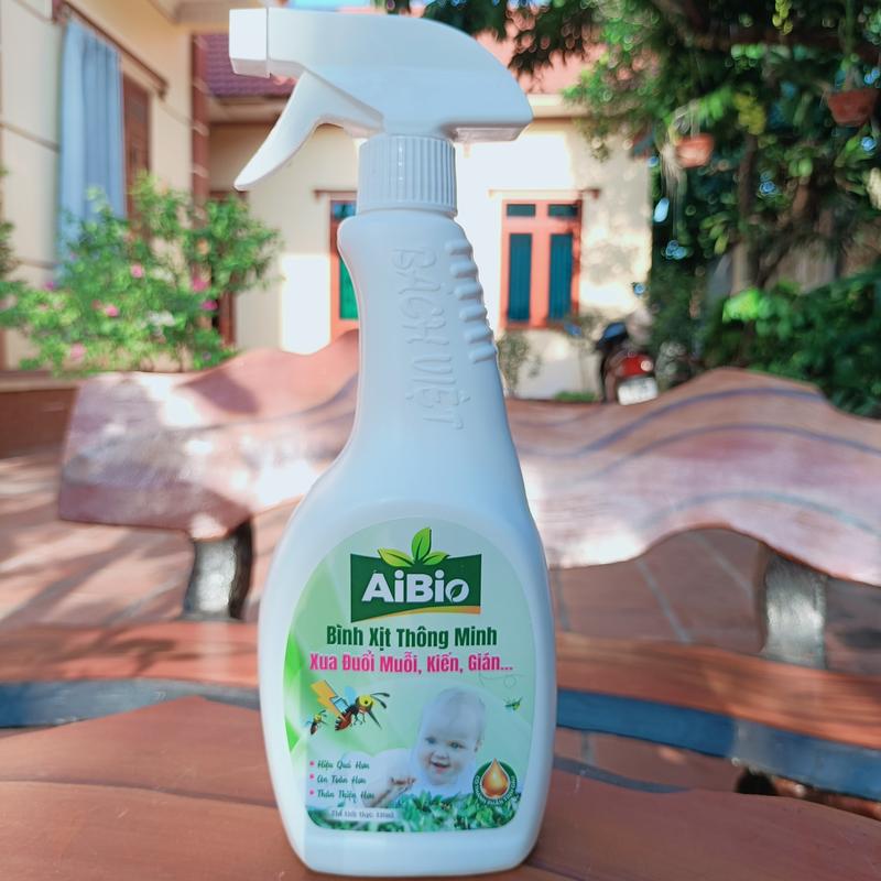 Xịt muỗi thảo dược Aibio, diệt và xua đuổi muỗi, không mùi ,Không chứa cồn