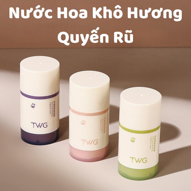  Nước hoa sáp khô TWG hương thơm lôi cuốn quyến rũ lưu hương lâu phai 