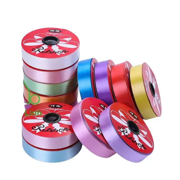 Dây Ruy Băng Nhựa Bản 1cm 2cm, 3cm Buộc Đuôi Bóng Trang Trí Phòng Cưới,sự Kiện