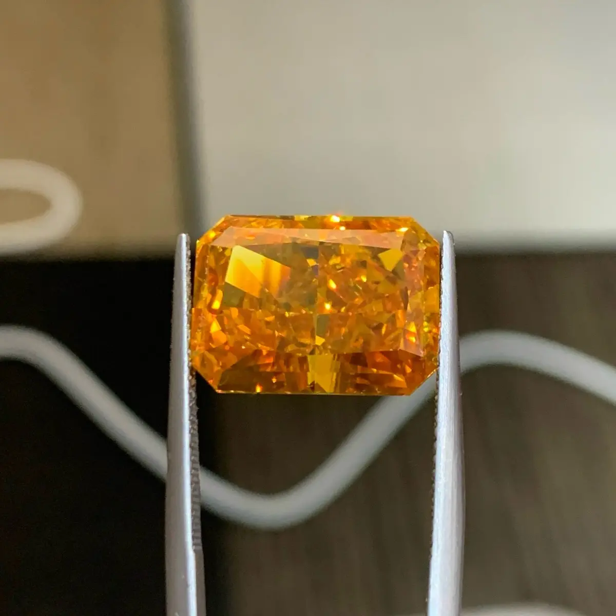 Đá Citrine Tự Nhiên Dùng Làm Mặt Nhẫn Mặt Dây Chuyền Trọng Lượng 27.4 ct