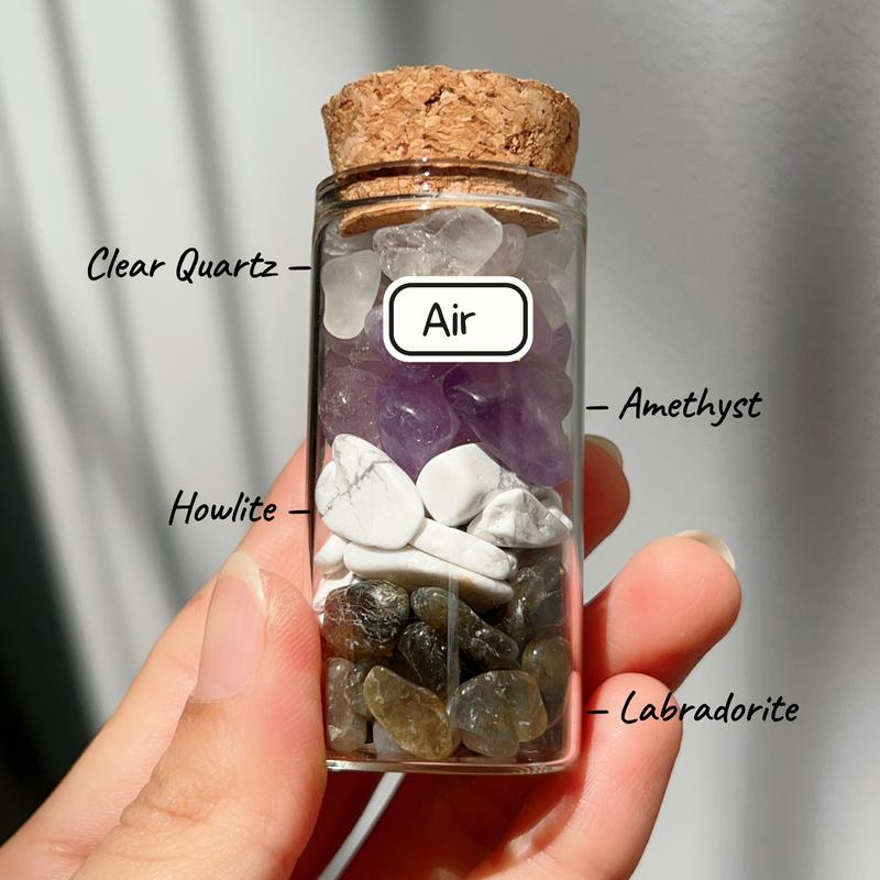 Crystal Jar For Elements - Lọ đá dành cho các nguyên tố Đất, Nước, Lửa, Khí 4