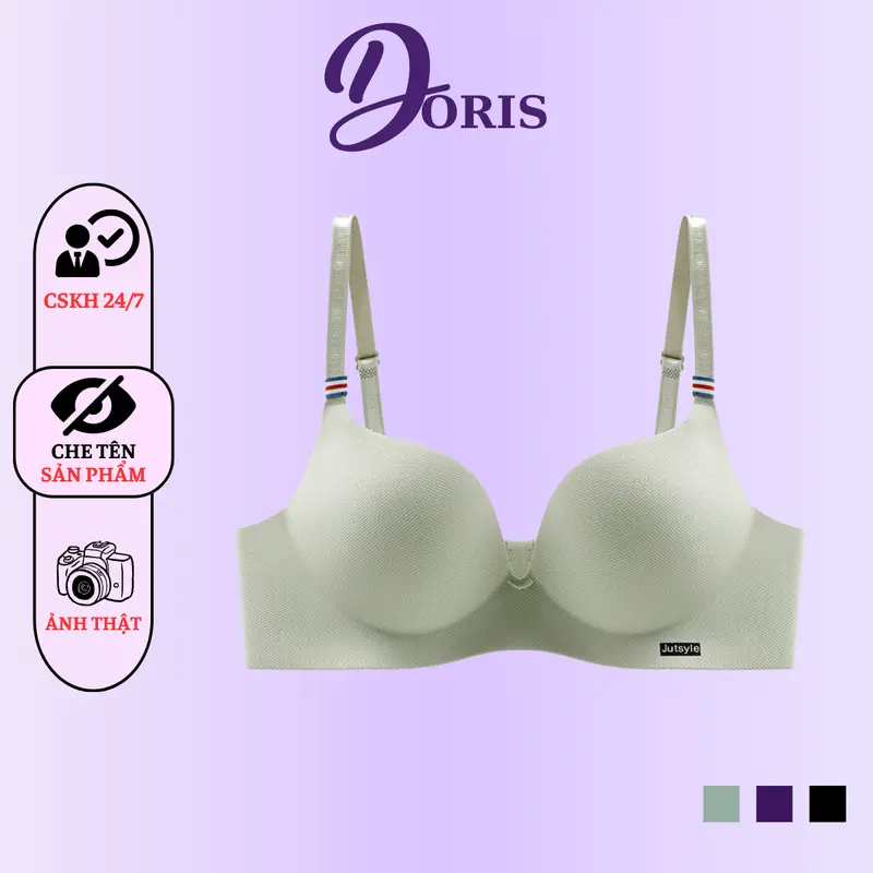 Áo Ngực Đúc Su Không Gọng Mềm Mại Siêu Nâng Ngực Doris - 560 0