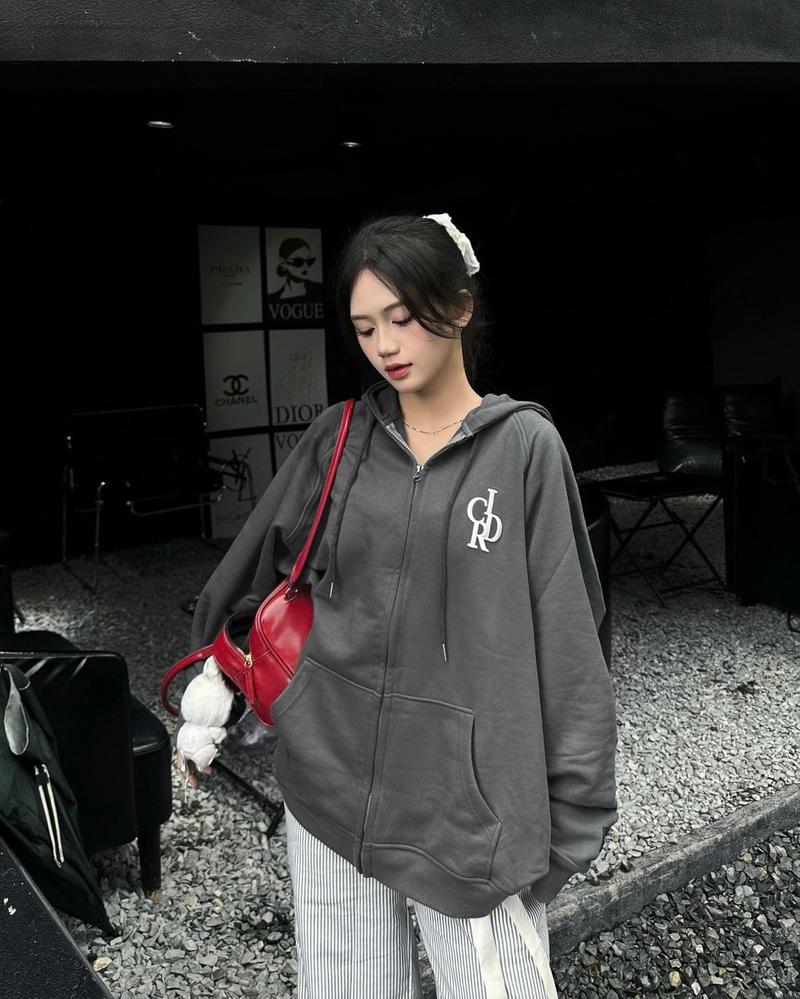 Product Introduction of Áo Hoodie Zip Alphabet CINDER, Áo Khoác Local Brand Menswear Dài Tay 21