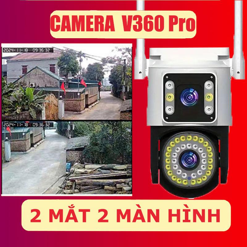 Product Introduction of Camera an ninh ngoài trời CCTV 42LED 2 MẮT 2 MÀN HÌNH1080P2.4GWIFI, 2