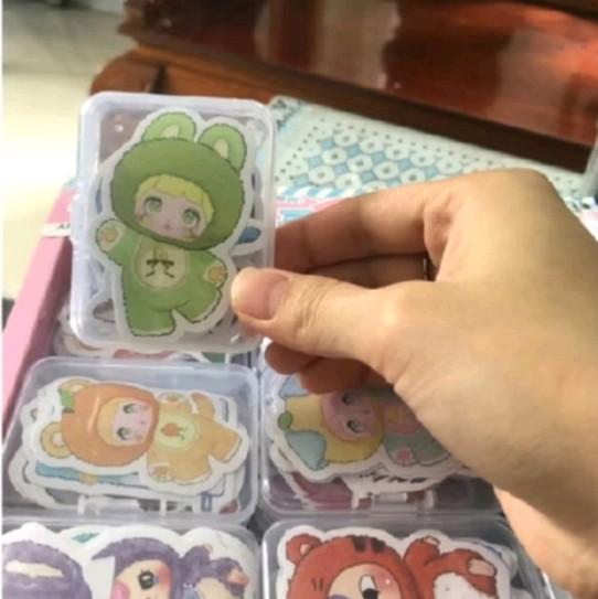 Hộp stiker babythree bé ba cả 4ver mix nhiều mẫu 4