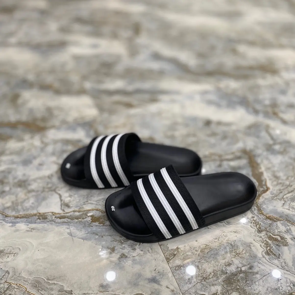 Dép Nam Nữ Quai Ngang Viền Trắng DéP Slipper