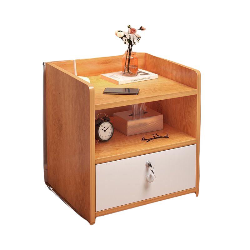 Tủ đầu giường -Tủ đầu giường có khóa an toàn, Tab đầu giường gỗ thiết kế sang trọng, tiện ích