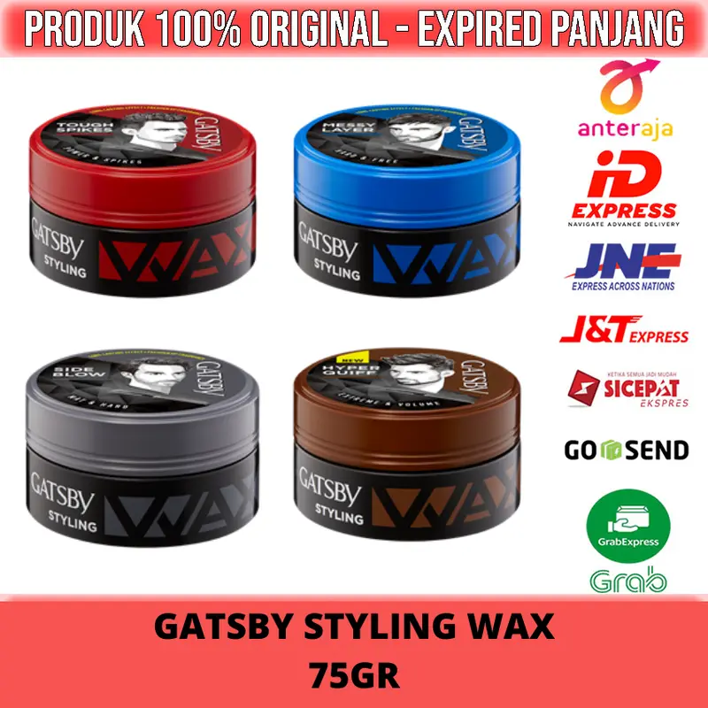 GATSBY STYLING WAX MINYAK REMBUT GATSBY 75gr 0