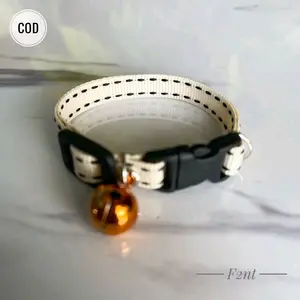 Kalung Kucing Bintik Lonceng 14mm bunyi