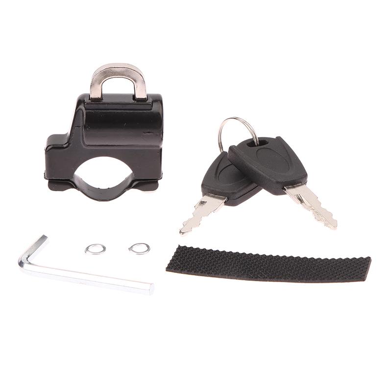Product Introduction of Universal Electric Bike Helmet Lock Anti-theft Metal Lock Fixed Hook Lock Helmet Lock 27