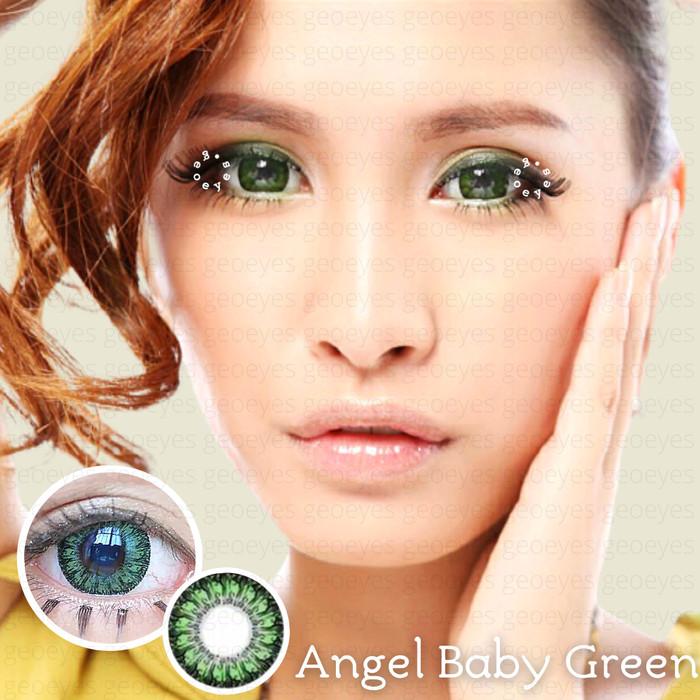 Gambar Softlens Baby Color Angel Green (Hijau) dari Geoeyes Kota Administrasi Jakarta Utara 4 Tokopedia