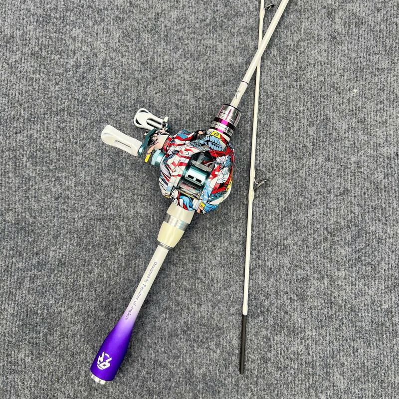 COMBO Bộ Cần Câu Cá Lure UL Trắng Bạc Và Máy Cemreo Có Tiếng Drax