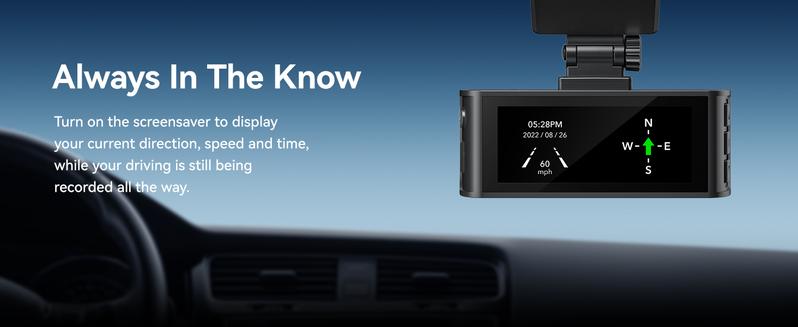 Product Introduction of REDTIGER F7N 4K Dual Dash Cam with 64GB Card, Built-in WiFi GPS Front 4K/2.5K Rear 1080P Car Dual Dash Cam, 3.2inch Screens, 170° Wide Angle, Parking Monitoring, Supports 256GB M. ax 6