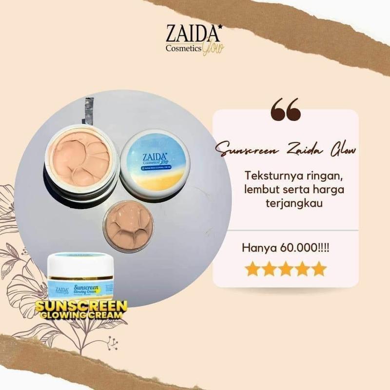 Product Introduction of sunscreen zaida glow skincare spf 30++ 9