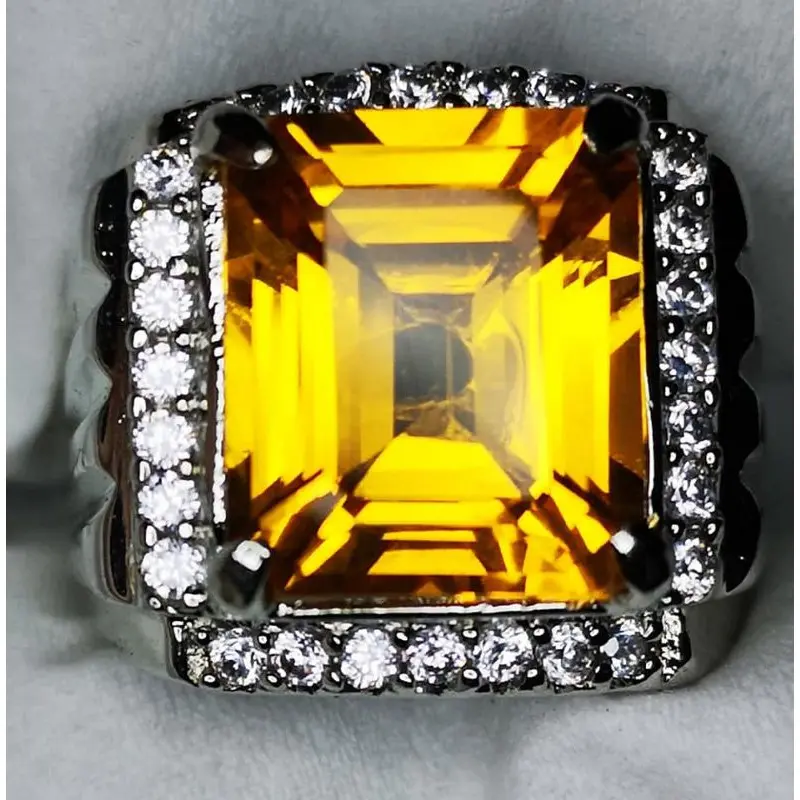 Batu natural yellow citrine