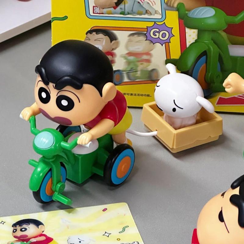 Crayon Shin Chan Dynamic Shin Life Mystery Box Collectible Wind-Up Model Toy Desktop Decoration Gift For Christmas 2