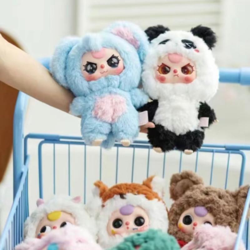 BABY Three V3 |BB3| BÉ 3 - Đồ chơi Blind box - Hộp mù - Toy - Thú Bông ( giá 1 box 1 bé thú bông) 5