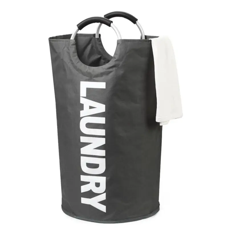 Large Capacity Laundry Basket with Soft Cushion Handle, Waterproof Clothes Basket, Home Organizer for Laundry Room 2