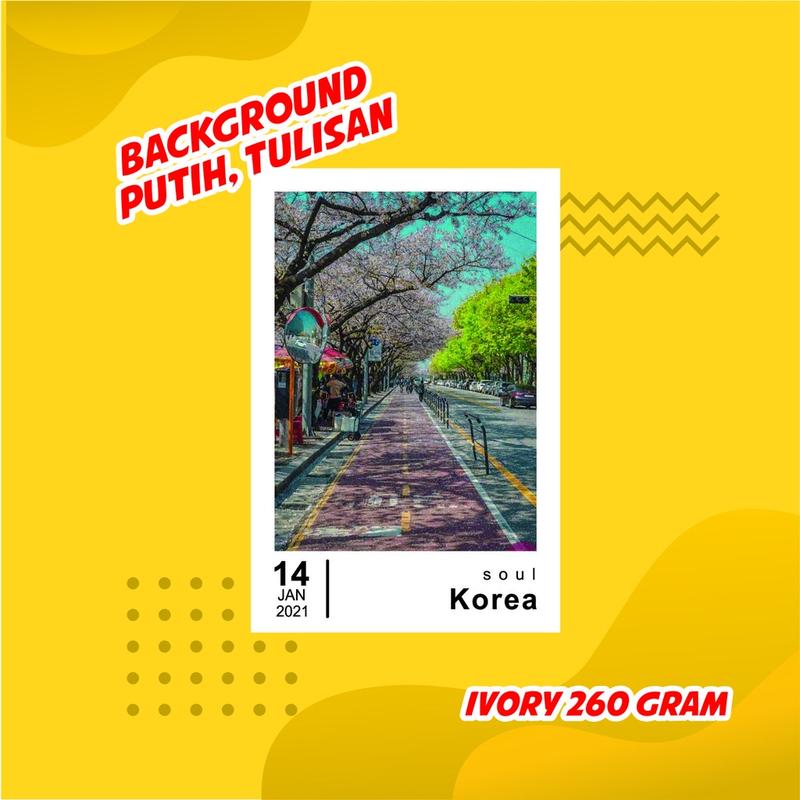 POLAROID/ CETAK FOTO POLAROID/ KPOP/ CUSTOM 3