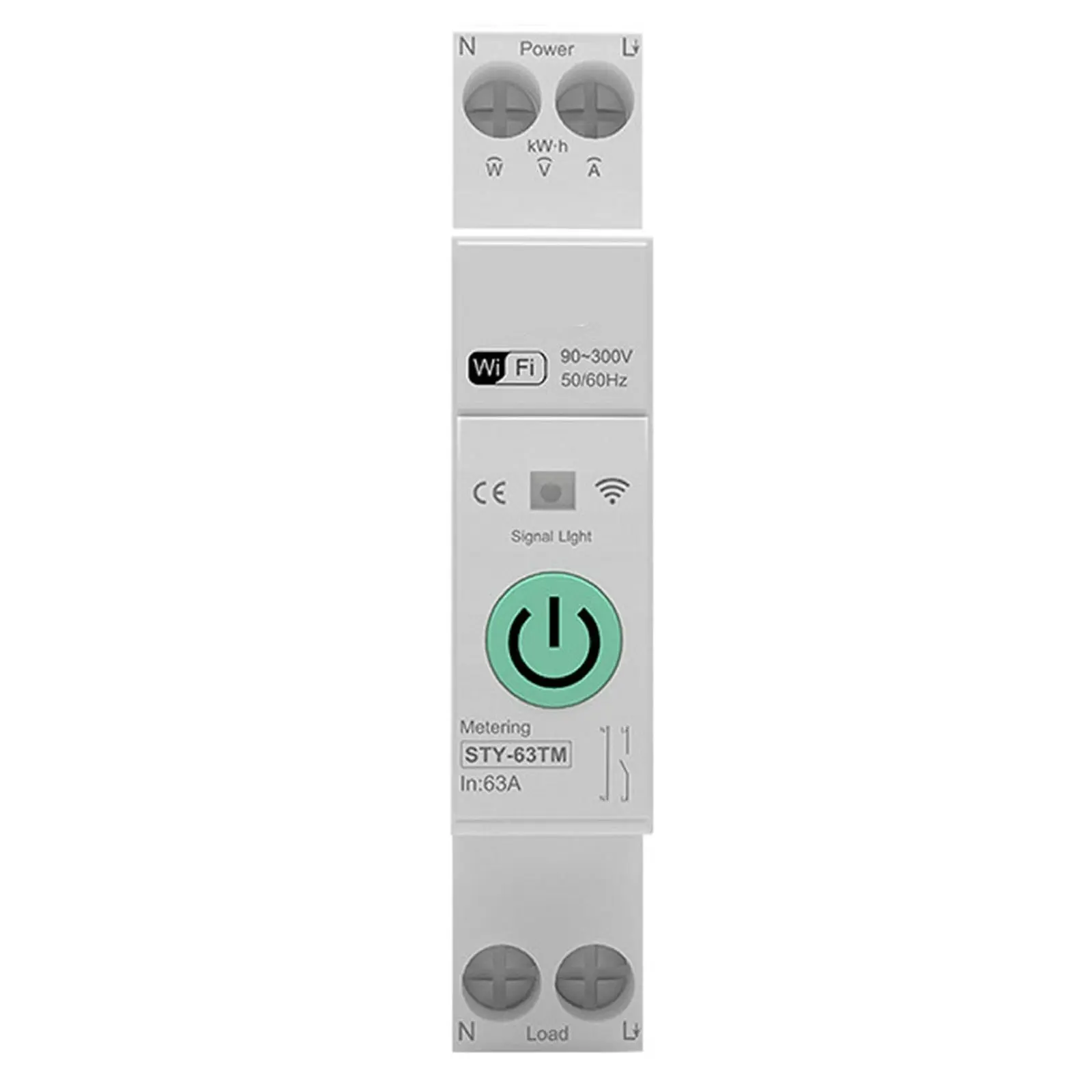 Công tắc WIFI thông minh, cho Tuya, Bộ ngắt mạch gia đình đa chức năng, với tính năng đo lượng