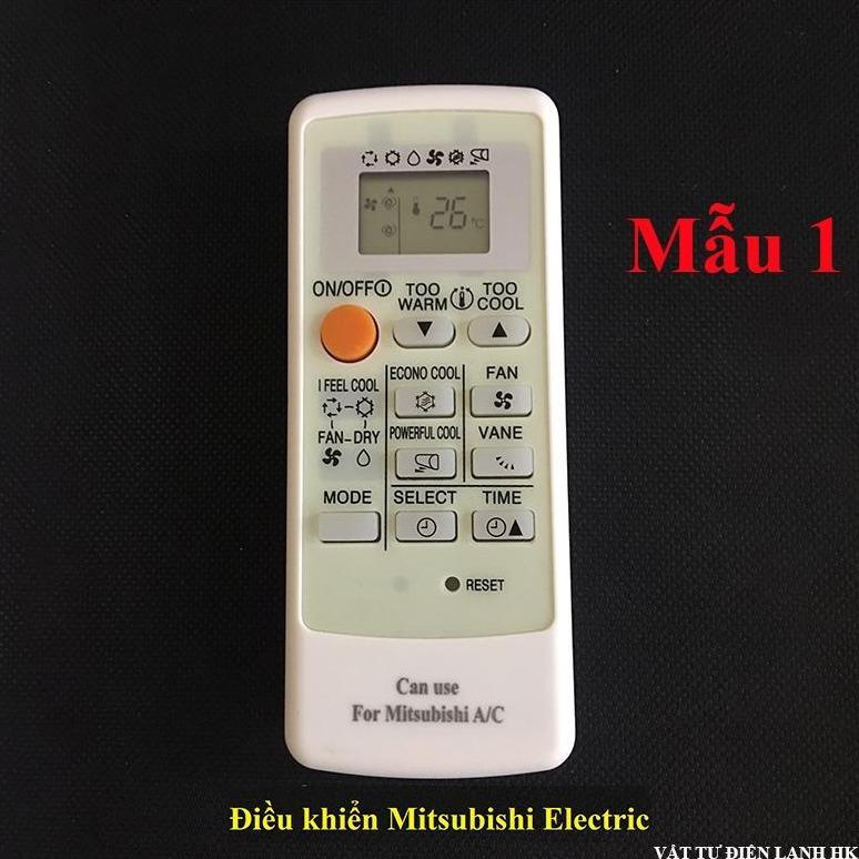 Remote máy lạnh Mitsubishi Electric, điều khiển điều hòa Mitsu MP08B mẫu 1 [{chuẩn},{Xịn},{Tốt},{rẻ},{HK}]