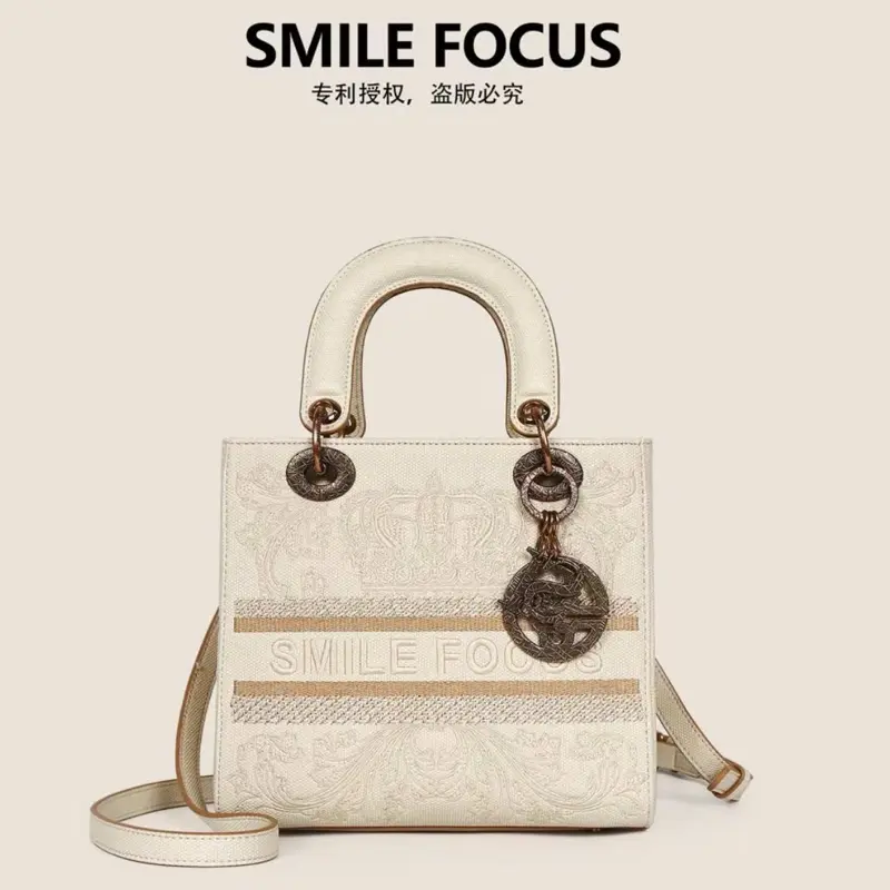 [Túi Hoàng Gia] SF-2191 SMILE FOCUS. Túi xách Chuẩn Chính Hãng Smile Focus Sang Trọng, Đẳng cấp, Thời Thượng.Da bò