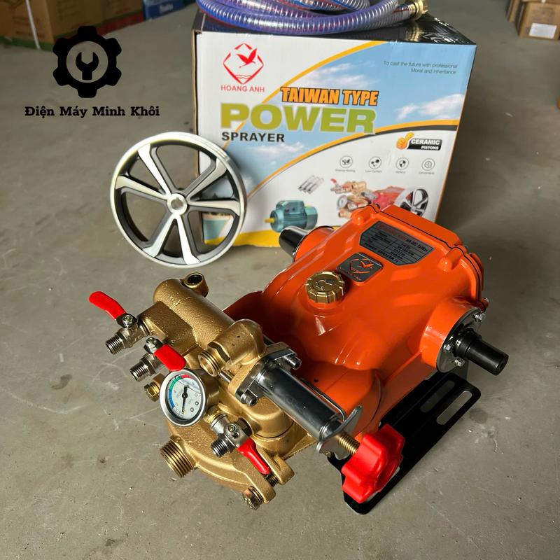 Piston sứ Đầu máy rửa xe ty sứ cao áp tự động 2HP 1HP Hoàng Anh| Đầu bơm máy rửa xe dây đai xịt thuốc