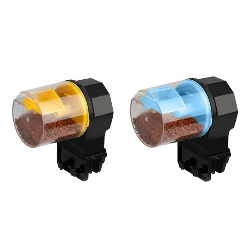 Product Introduction of 1PC Durable Plastic Timer Smart for Shrimp Turtle Fish Feeding Dispenser Automatic Feeder Fish Feeder Tool Fish Tank Accessories 12