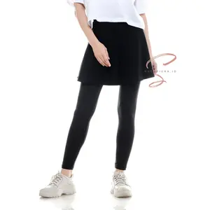 Rok Legging Olahraga Senam Gym Zumba Muslimah Set Celana Pakaian Outdoor Sport Wanita
