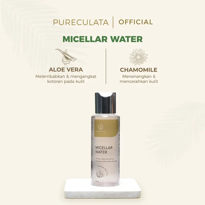 Micellar Water - All in One Cleanser | PURECULATA 1