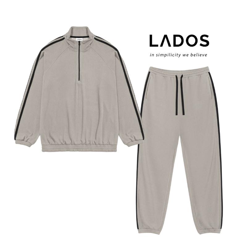 Set bộ thu đông nam LADOS-7140 áo sweater 9186 quần dài ống bo chun 4146 chất thun gân sóng mềm rũ thời thượng