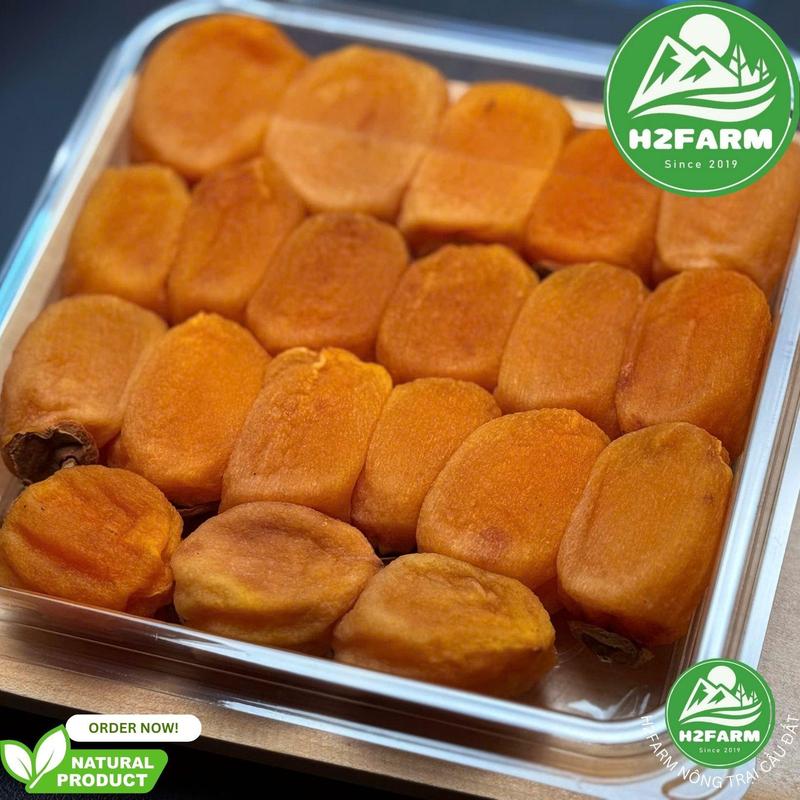 H.ỒNG K.E.M treo gió 15 ngày H2farm - Snack Food không đường Trái cây sấy ăn vặt thơm ngon.