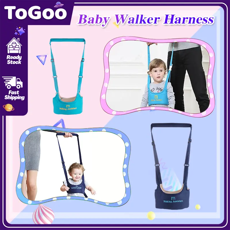 Baby Walker Harness，Large Capacity Assistant Pattern Toddler Multi-functional Learning Belt Removable Walker Handheld Baby Walking Harness Baby Walker Adjustable Kids Walker Helper Child Walking Assistant Bearing