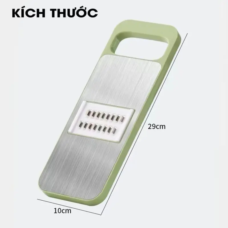 ￼Bộ nạo rau củ quả 5 lưỡi dao, INOX 304 không gỉ, đồ bào rau củ đa năng cao cấp đa năng tiện dụng nhà bếp 6