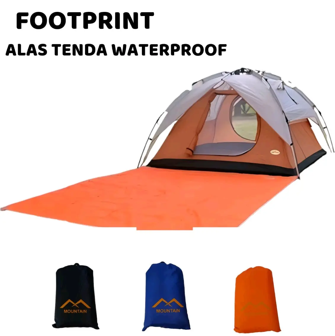 Footprint Alas Tenda Waterproof Bergaransi